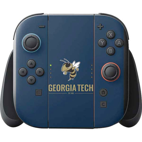 Georgia Institute of Technology Est 1885 Navy Nintendo Switch 2 (2025) with Joy-Con Skin