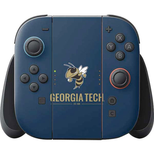 Georgia Institute of Technology Est 1885 Navy Nintendo Switch 2 (2025) Joy-Con Controller Skin