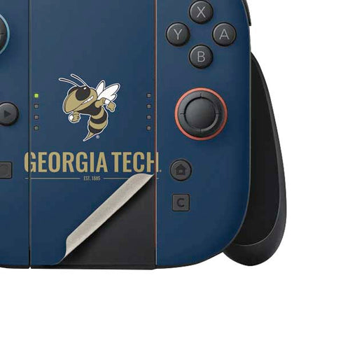 Georgia Institute of Technology Est 1885 Navy Nintendo Switch 2 (2025) Joy-Con Controller Skin