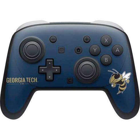 Georgia Institute of Technology Est 1885 Navy Nintendo Skins