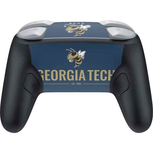 Georgia Institute of Technology Est 1885 Navy Nintendo Switch 2 (2025) Pro Controller Skin