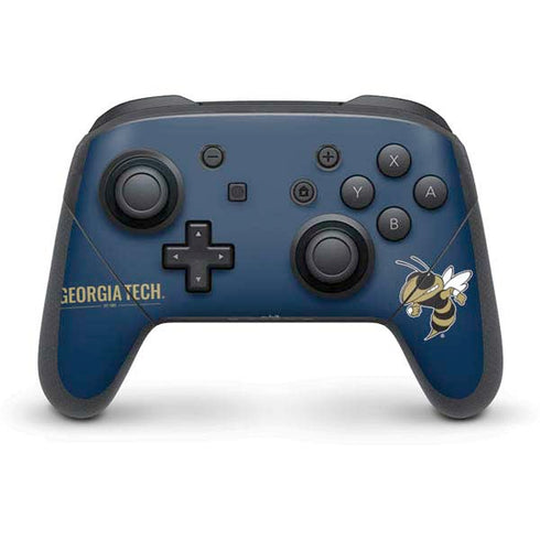 Georgia Institute of Technology Est 1885 Navy Nintendo Skins