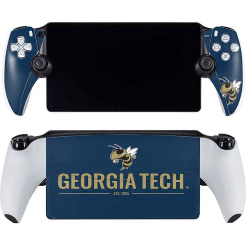 Georgia Institute of Technology Est 1885 Navy PlayStation Portal Remote Player Skin