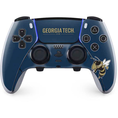 Georgia Institute of Technology Est 1885 Navy PlayStation PS5 Skins