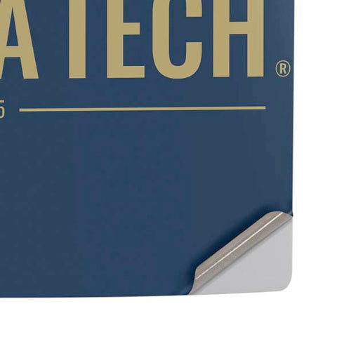 Georgia Institute of Technology Est 1885 Navy PS5 Pro Disk Console Skin