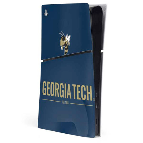 Georgia Institute of Technology Est 1885 Navy PlayStation PS5 Skins