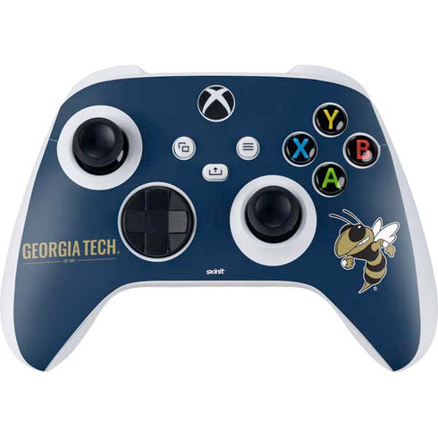 Georgia Institute of Technology Est 1885 Navy Xbox Series S Skins
