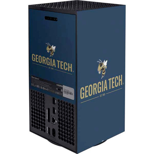 Georgia Institute of Technology Est 1885 Navy Xbox Series X Bundle Skin