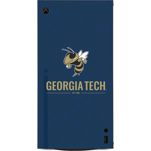 Georgia Institute of Technology Est 1885 Navy XBox Series X Digital Edition Console Skin