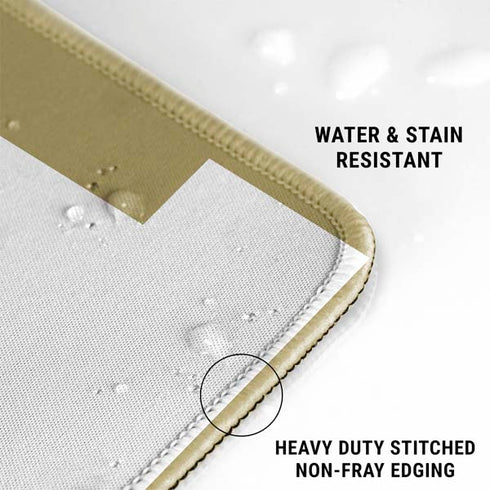 Georgia Institute of Technology Gold GT Gaming Mouse Pad