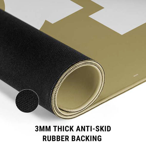 Georgia Institute of Technology Gold GT Gaming Mouse Pad