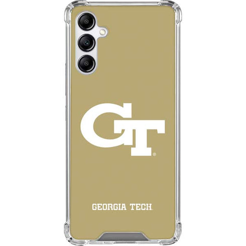 Georgia Institute of Technology Gold GT Gabb Phone 4 Clear Case