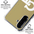 Georgia Institute of Technology Gold GT Galaxy A36 5G Clear Case
