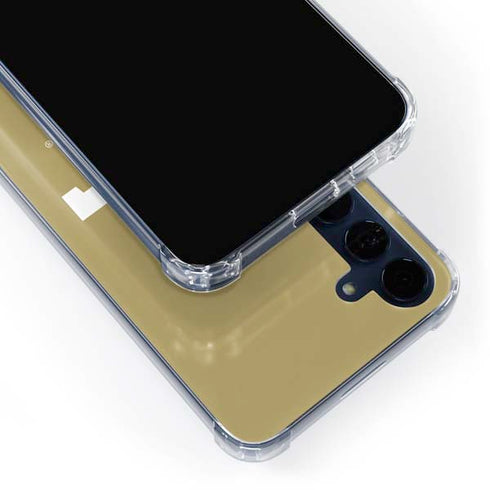 Georgia Institute of Technology Gold GT Galaxy A55 5G Clear Case