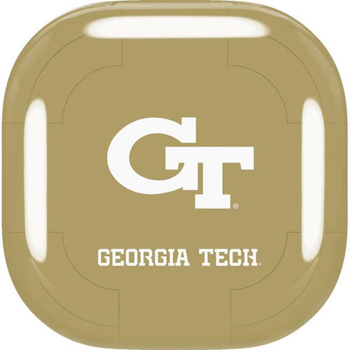 Georgia Institute of Technology Gold GT Galaxy Buds Live Skin
