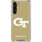 Georgia Institute of Technology Gold GT Galaxy S24 FE Clear Case