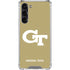 Georgia Institute of Technology Gold GT Galaxy S24 FE Clear Case