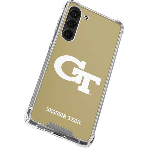 Georgia Institute of Technology Gold GT Galaxy S24 FE Clear Case