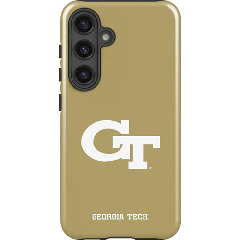 Georgia Institute of Technology Gold GT Galaxy S25 Impact Case