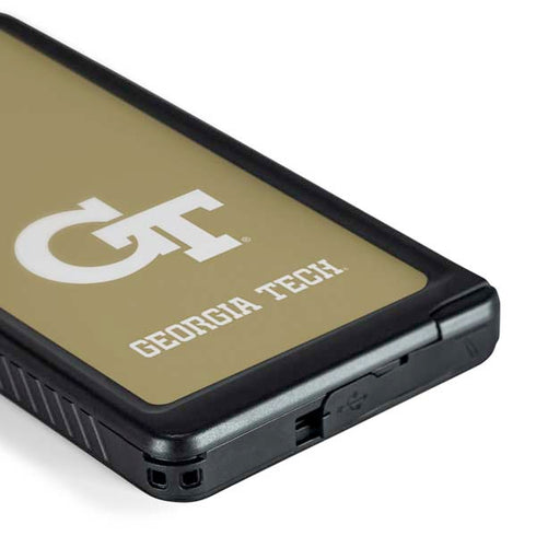 Georgia Institute of Technology Gold GT Galaxy S24 Ultra Waterproof Case