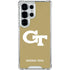 Georgia Institute of Technology Gold GT Galaxy S25 Ultra Clear Case
