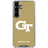Georgia Institute of Technology Gold GT Galaxy S26 Clear Case
