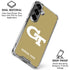 Georgia Institute of Technology Gold GT Galaxy S26 Clear Case