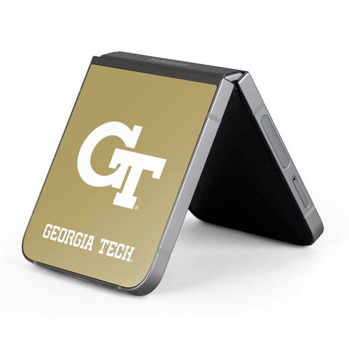 Georgia Institute of Technology Gold GT Galaxy Z Flip6 Skin