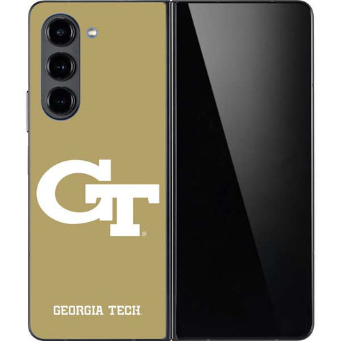 Georgia Institute of Technology Gold GT Galaxy Z Fold5 5G Skin