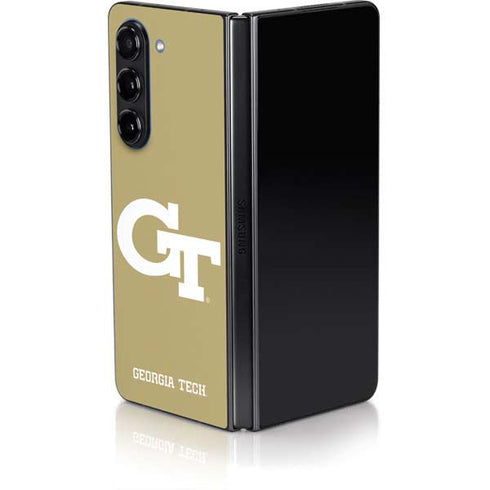 Georgia Institute of Technology Gold GT Galaxy Z Fold5 5G Skin