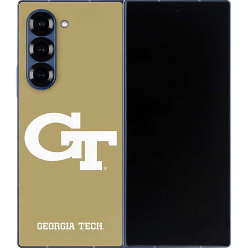 Georgia Institute of Technology Gold GT Galaxy Z Fold6 Skin