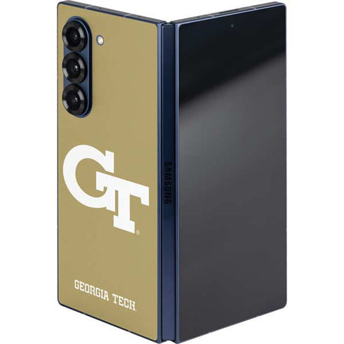 Georgia Institute of Technology Gold GT Galaxy Z Fold6 Skin