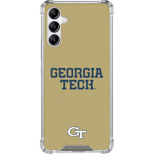 Georgia Institute of Technology LogoType Gold Gabb Phone 4 Clear Case