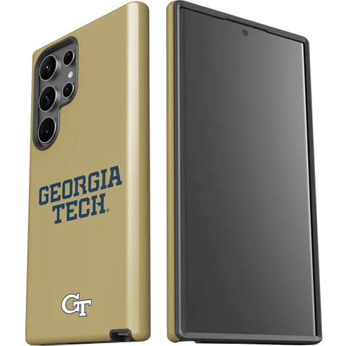 Georgia Institute of Technology LogoType Gold Galaxy S23 Ultra Pro Case