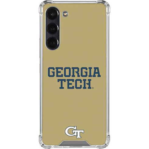 Georgia Institute of Technology LogoType Gold Galaxy S24 FE Clear Case