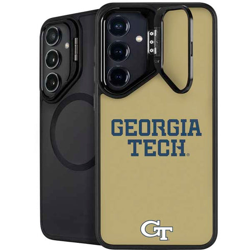 Georgia Institute of Technology LogoType Gold Galaxy S25 Kickstand Case