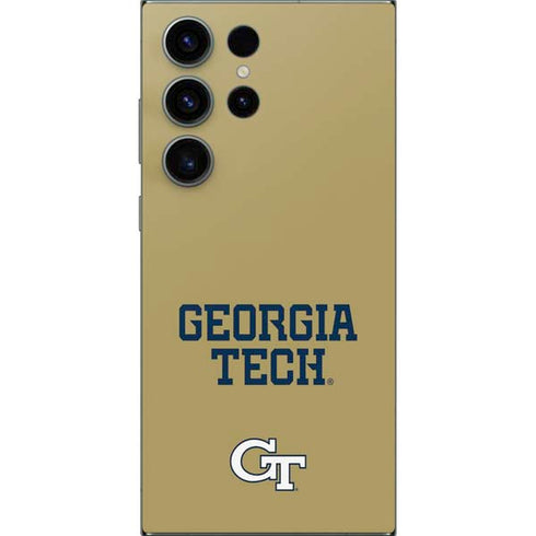 Georgia Institute of Technology LogoType Gold Galaxy S24 Ultra Skin
