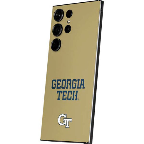 Georgia Institute of Technology LogoType Gold Galaxy S25 Ultra Skin