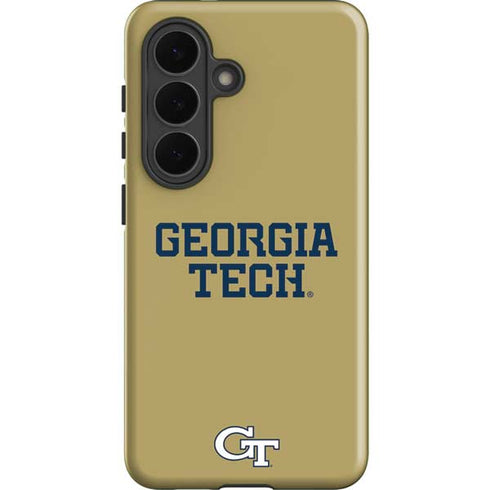 Georgia Institute of Technology LogoType Gold Galaxy S26 Impact Case