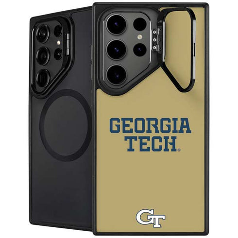 Georgia Institute of Technology LogoType Gold Galaxy S26 Ultra Kickstand Case