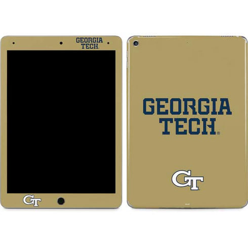 Georgia Institute of Technology LogoType Gold iPad Skins