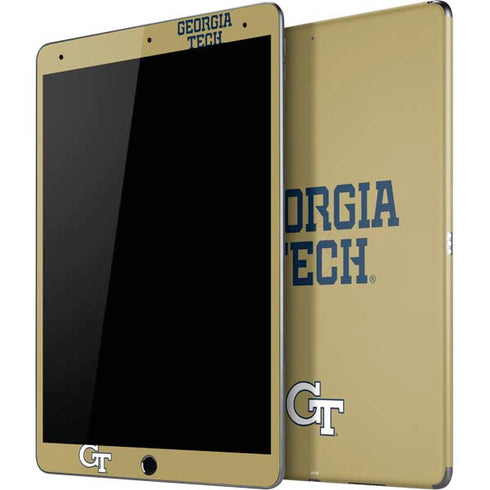 Georgia Institute of Technology LogoType Gold iPad Skins
