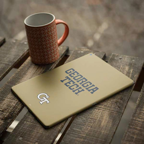 Georgia Institute of Technology LogoType Gold iPad Skins