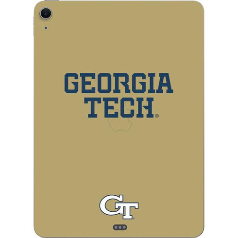 Georgia Institute of Technology LogoType Gold Apple iPad Air Skin