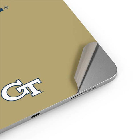 Georgia Institute of Technology LogoType Gold Apple iPad Air Skin
