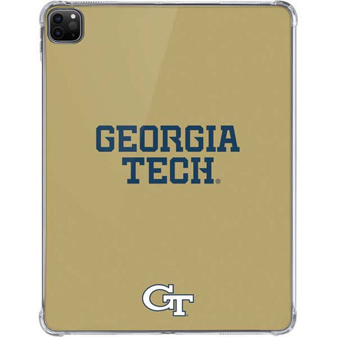 Georgia Institute of Technology LogoType Gold iPad Pro 11in (2024) Clear Case