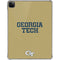 Georgia Institute of Technology LogoType Gold iPad Pro 11in (2024) Clear Case