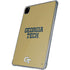 Georgia Institute of Technology LogoType Gold iPad Pro 11in (2024) Clear Case