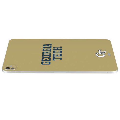 Georgia Institute of Technology LogoType Gold iPad Pro 13in M4 (2024) Skin