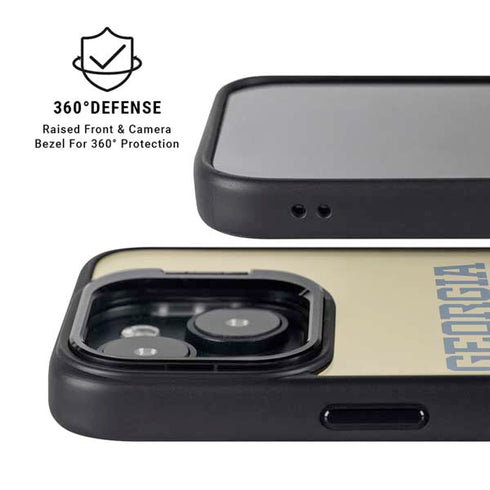 Georgia Institute of Technology LogoType Gold iPhone 13 Kickstand Case